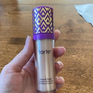 Jumbo size Tarte shape tape in 12N fair neutral.